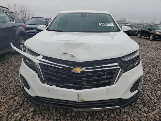 3GNAXKEV6NL239621 - 2022 CHEVROLET EQUINOX LT WHITE photo 5