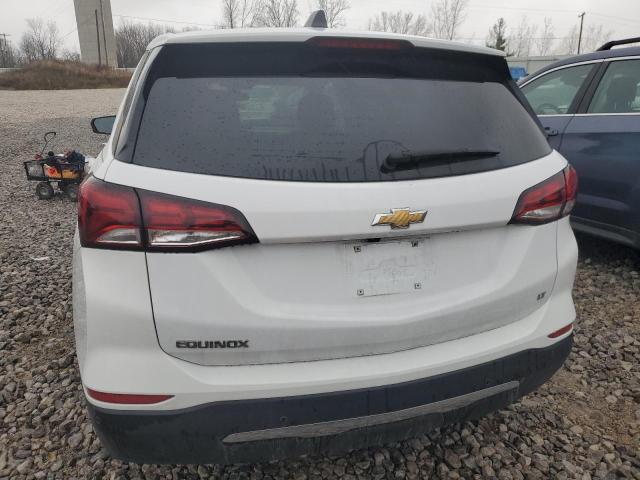 3GNAXKEV6NL239621 - 2022 CHEVROLET EQUINOX LT WHITE photo 6