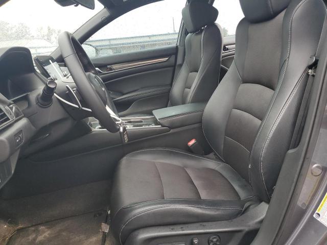 1HGCV1F36JA196979 - 2018 HONDA ACCORD SPORT ნაცრისფერი ფოტო 7