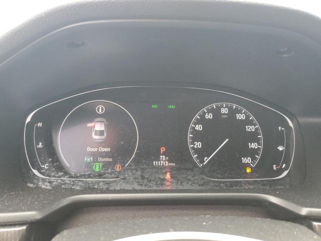 1HGCV1F36JA196979 - 2018 HONDA ACCORD SPORT ნაცრისფერი ფოტო 9