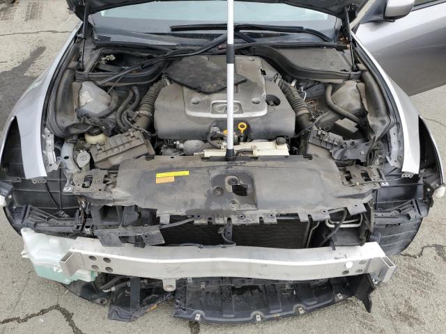 JNKCV64E88M111504 - 2008 INFINITI G37 BASE GRAY photo 11