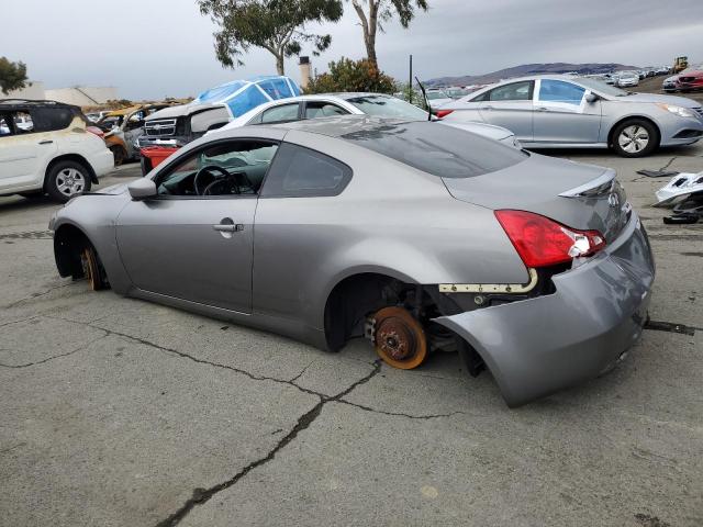 JNKCV64E88M111504 - 2008 INFINITI G37 BASE GRAY photo 2