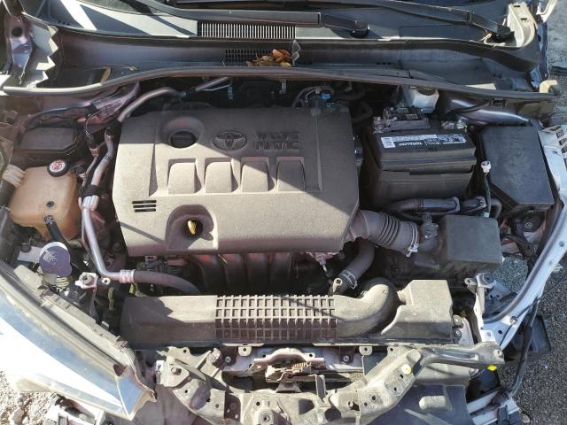 JTNKHMBXXJ1004292 - 2018 TOYOTA C-HR XLE Արծաթագույն լուսանկար 11