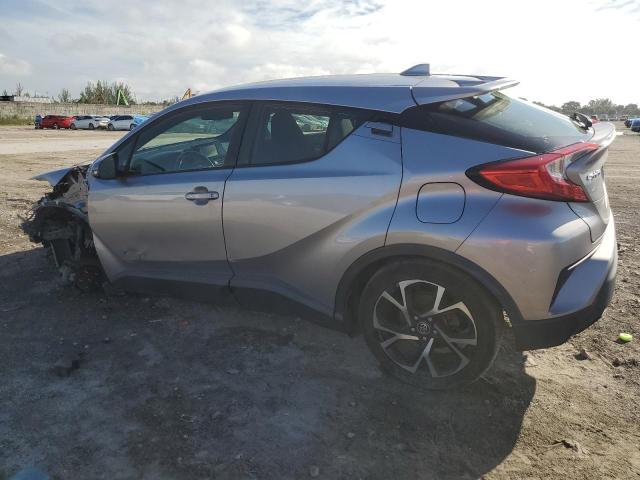 JTNKHMBXXJ1004292 - 2018 TOYOTA C-HR XLE Արծաթագույն լուսանկար 2