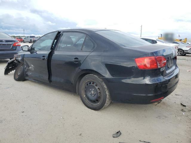 3VWBX7AJ2CM030796 - 2012 VOLKSWAGEN JETTA SE BLACK photo 2