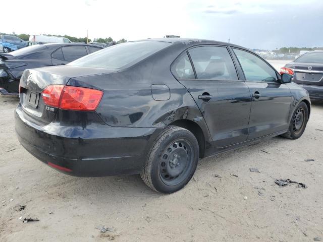 3VWBX7AJ2CM030796 - 2012 VOLKSWAGEN JETTA SE BLACK photo 3