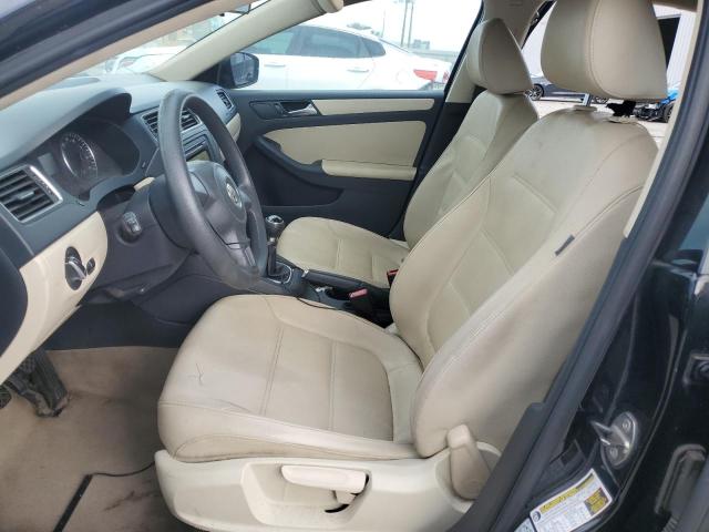 3VWBX7AJ2CM030796 - 2012 VOLKSWAGEN JETTA SE BLACK photo 7