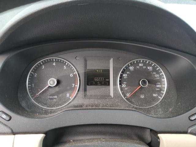 3VWBX7AJ2CM030796 - 2012 VOLKSWAGEN JETTA SE BLACK photo 9