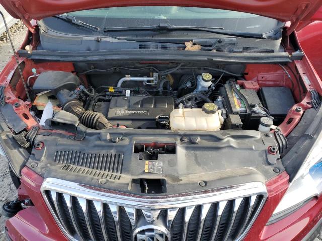 KL4CJASB2GB688557 - 2016 BUICK ENCORE RED photo 11