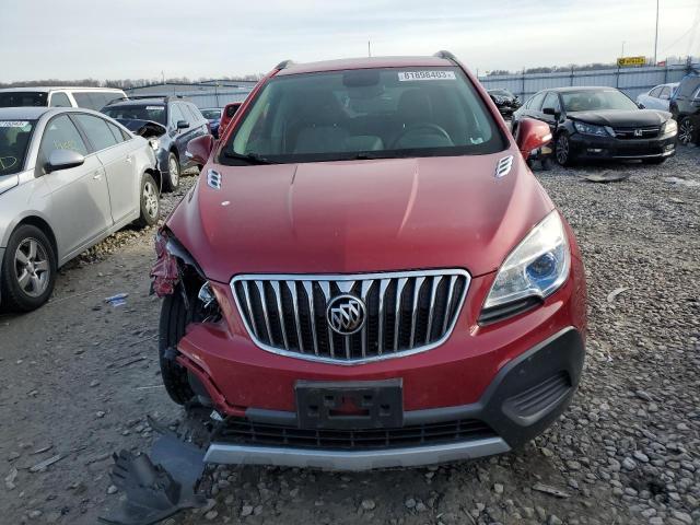 KL4CJASB2GB688557 - 2016 BUICK ENCORE RED photo 5