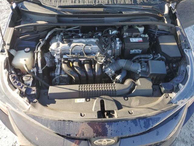 JTDEPMAE6MJ185982 - 2021 TOYOTA COROLLA LE BLUE photo 11