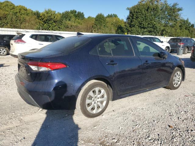 JTDEPMAE6MJ185982 - 2021 TOYOTA COROLLA LE BLUE photo 3