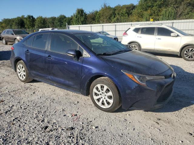 JTDEPMAE6MJ185982 - 2021 TOYOTA COROLLA LE BLUE photo 4