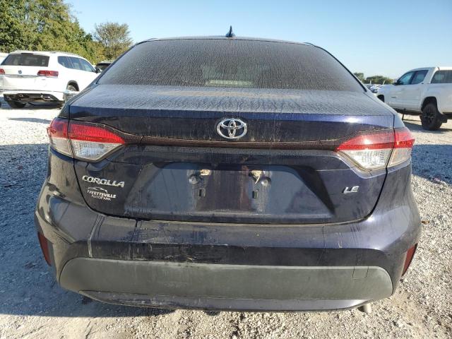 JTDEPMAE6MJ185982 - 2021 TOYOTA COROLLA LE BLUE photo 6