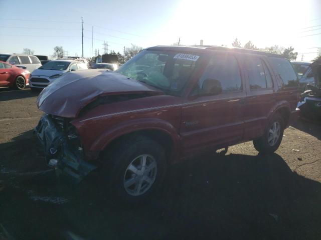 1GHDT13W4W2716275 - 1998 OLDSMOBILE BRAVADA MAROON photo 1