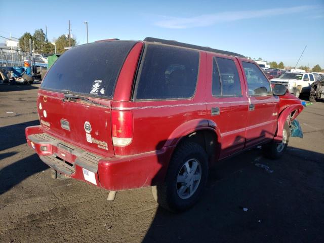 1GHDT13W4W2716275 - 1998 OLDSMOBILE BRAVADA MAROON photo 3