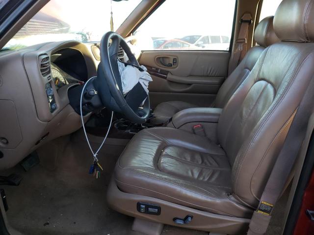 1GHDT13W4W2716275 - 1998 OLDSMOBILE BRAVADA MAROON photo 7