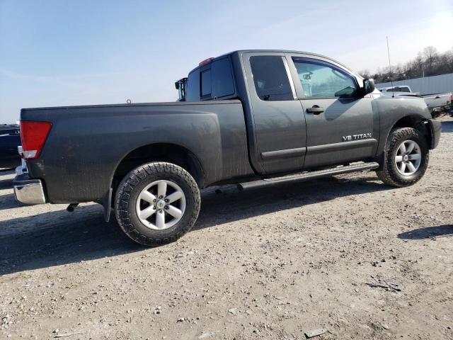 1N6AA0CC8AN323401 - 2010 NISSAN TITAN XE GRAY photo 3