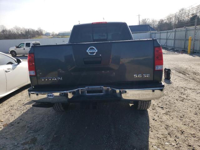 1N6AA0CC8AN323401 - 2010 NISSAN TITAN XE GRAY photo 6