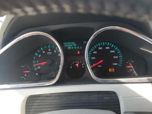 1GNKVJED4CJ102144 - 2012 CHEVROLET TRAVERSE LT თეთრი ფოტო 9