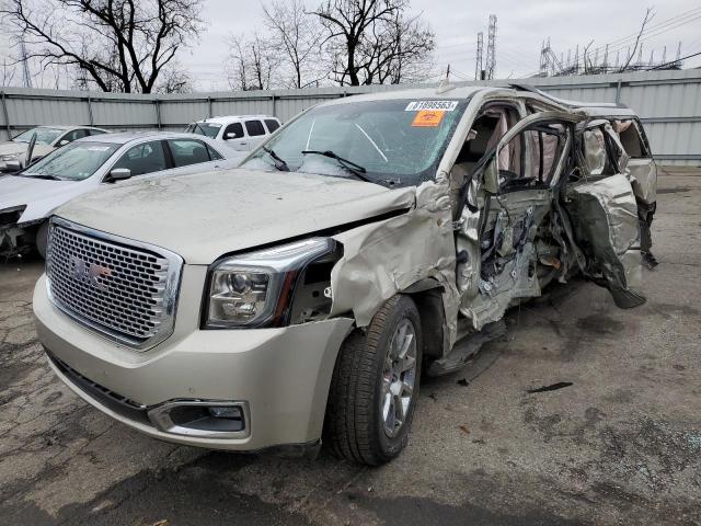 1GKS2HKJ4HR325091 - 2017 GMC YUKON XL DENALI GOLD photo 1