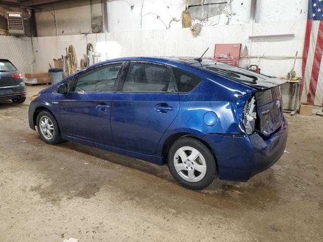 JTDKN3DU7A5125316 - 2010 TOYOTA PRIUS BLUE photo 2