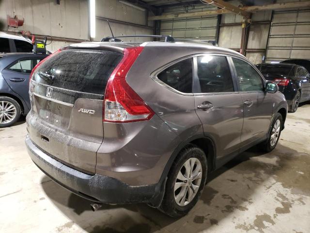 5J6RM4H71CL045224 - 2012 HONDA CR-V EXL GRAY photo 3