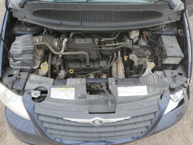 1C4GP45R35B182832 - 2005 CHRYSLER TOWN & COU ლურჯი ფოტო 12