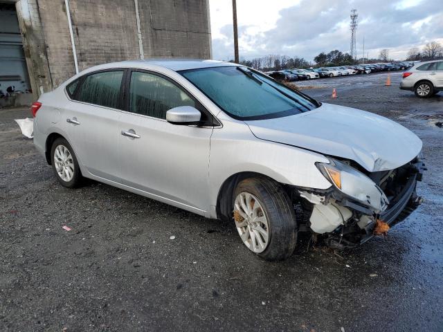 3N1AB7AP4JY279918 - 2018 NISSAN SENTRA S SILVER photo 4