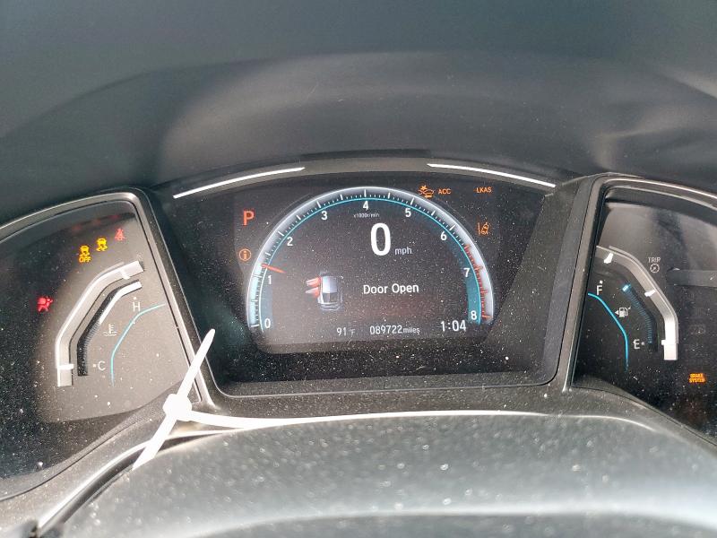 SHHFK7H62LU220816 - 2020 HONDA CIVIC EX SILVER photo 9