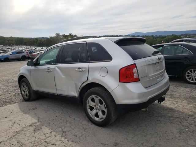 2FMDK4JC5DBE31431 - 2013 FORD EDGE SEL SILVER photo 2