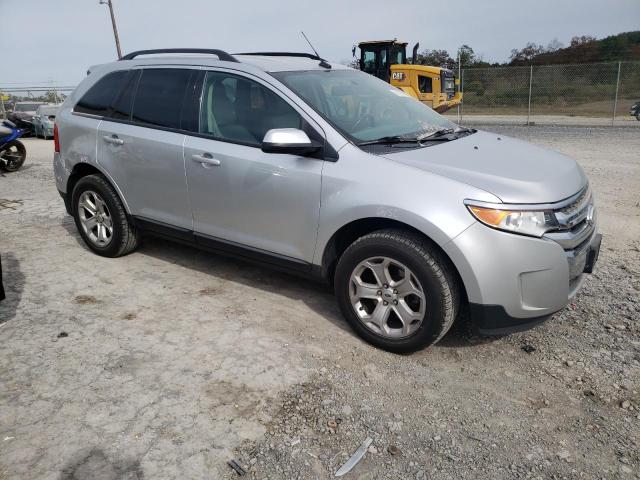 2FMDK4JC5DBE31431 - 2013 FORD EDGE SEL SILVER photo 4