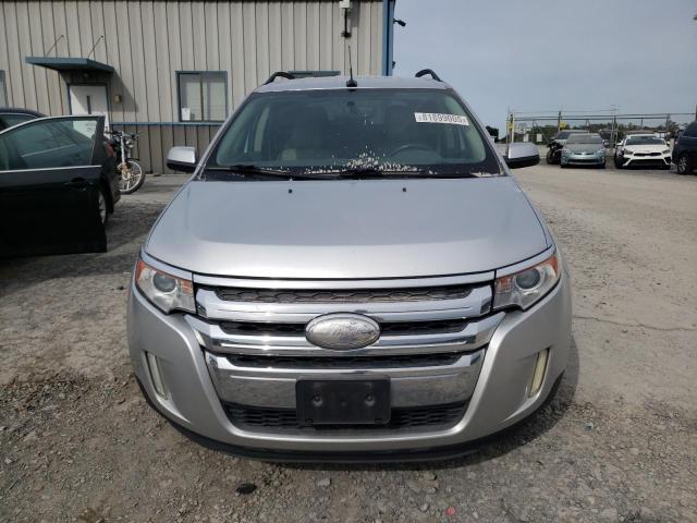 2FMDK4JC5DBE31431 - 2013 FORD EDGE SEL SILVER photo 5