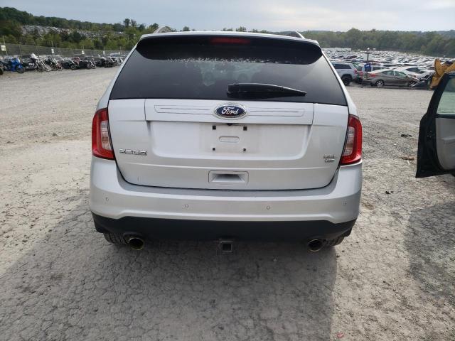 2FMDK4JC5DBE31431 - 2013 FORD EDGE SEL SILVER photo 6