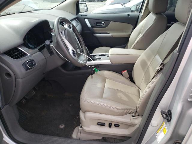 2FMDK4JC5DBE31431 - 2013 FORD EDGE SEL SILVER photo 7