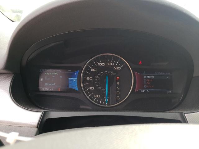 2FMDK4JC5DBE31431 - 2013 FORD EDGE SEL SILVER photo 9