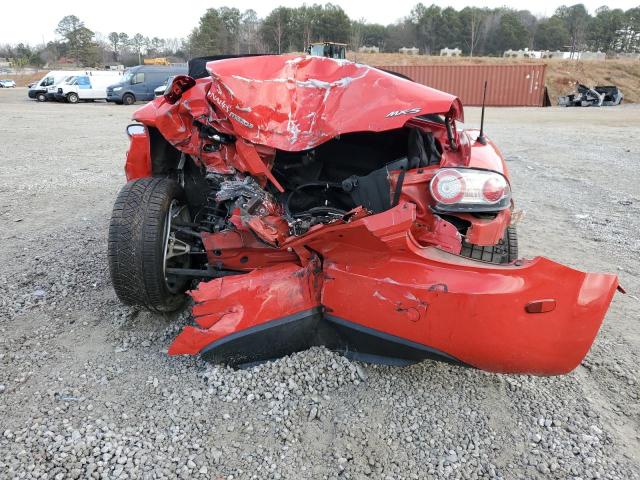 JM1NC25F760118268 - 2006 MAZDA MX-5 MIATA RED photo 6