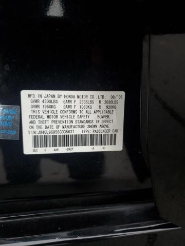 JH4CL96956C035637 - 2006 ACURA TSX 黑色 照片 12