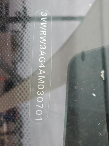 3VWRW3AG4AM030701 - 2010 VOLKSWAGEN NEW BEETLE YELLOW photo 12