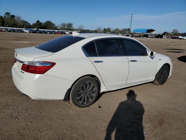 1HGCR6F32FA008533 - 2015 HONDA ACCORD HYBRID WHITE photo 3