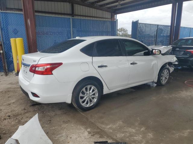 3N1AB7APXKY331036 - 2019 NISSAN SENTRA S WHITE photo 3