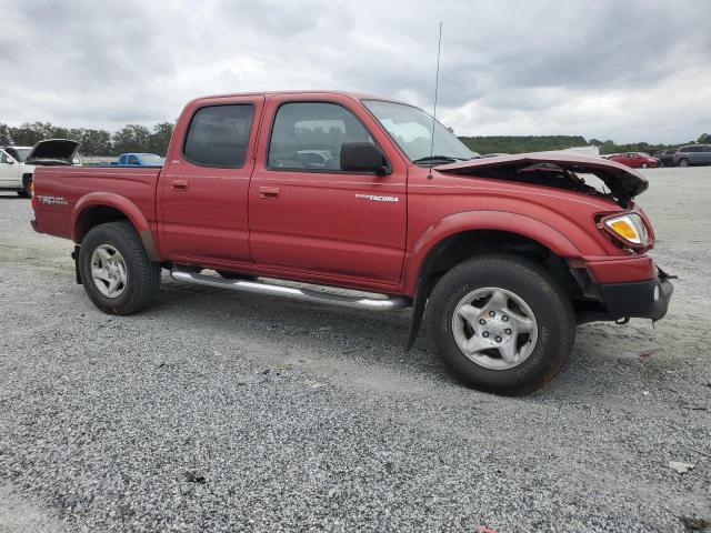 5TEGN92N42Z120044 - 2002 TOYOTA TACOMA DOUBLE CAB PRERUNNER BURGUNDY photo 4