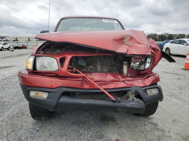5TEGN92N42Z120044 - 2002 TOYOTA TACOMA DOUBLE CAB PRERUNNER BURGUNDY photo 5