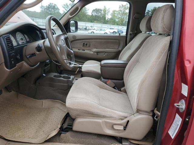 5TEGN92N42Z120044 - 2002 TOYOTA TACOMA DOUBLE CAB PRERUNNER BURGUNDY photo 7