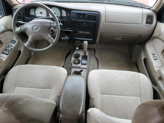 5TEGN92N42Z120044 - 2002 TOYOTA TACOMA DOUBLE CAB PRERUNNER BURGUNDY photo 8