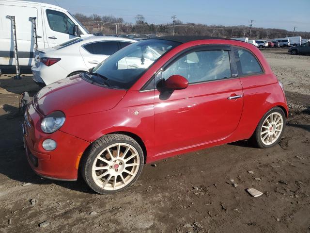 3C3CFFDR3CT343906 - 2012 FIAT 500 POP RED photo 1