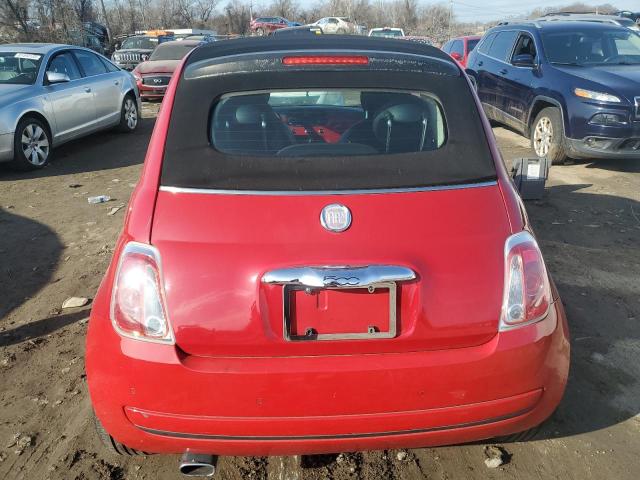 3C3CFFDR3CT343906 - 2012 FIAT 500 POP RED photo 6