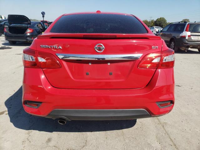 3N1AB7AP3GY265114 - 2016 NISSAN SENTRA S RED photo 6