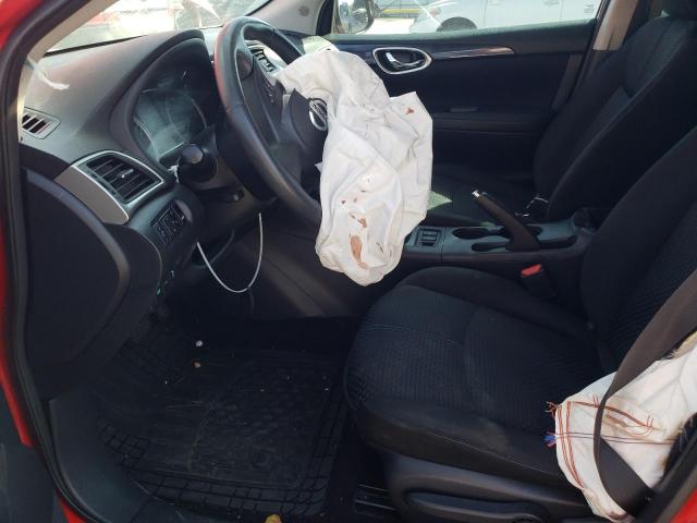 3N1AB7AP3GY265114 - 2016 NISSAN SENTRA S RED photo 7