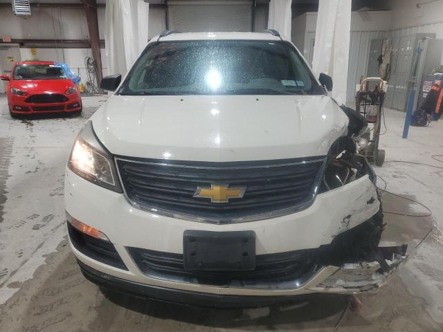 1GNKRFED1EJ339663 - 2014 CHEVROLET TRAVERSE LS WHITE photo 5